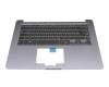 Asus VivoBook 15 X510UF Original Tastatur inkl. Topcase DE (deutsch) schwarz/anthrazit