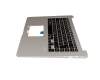 Asus VivoBook 15 X510UF Original Tastatur inkl. Topcase DE (deutsch) schwarz/silber mit Backlight