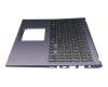 Asus VivoBook 15 X512DA Original Tastatur inkl. Topcase DE (deutsch) schwarz/blau