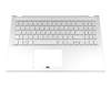Asus VivoBook 15 X512UB Original Tastatur inkl. Topcase DE (deutsch) silber/silber