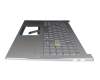 Asus VivoBook 15 X521FA Original Tastatur inkl. Topcase DE (deutsch) silber/silber mit Backlight
