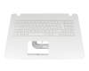 Asus VivoBook 17 X705MB Original Tastatur inkl. Topcase DE (deutsch) weiß/weiß