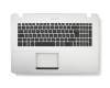 Asus VivoBook 17 X705UQ Original Tastatur inkl. Topcase DE (deutsch) schwarz/silber mit Backlight