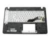 Asus VivoBook D540SA Original Tastatur inkl. Topcase DE (deutsch) schwarz/gold inkl. ODD-Halterung
