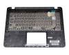 Asus VivoBook F407MA Original Tastatur inkl. Topcase DE (deutsch) schwarz/silber