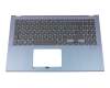 Asus VivoBook F512DA Original Tastatur inkl. Topcase DE (deutsch) schwarz/blau