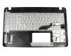 Asus VivoBook F543UA Original Tastatur inkl. Topcase DE (deutsch) schwarz/silber für ODD-Schächte