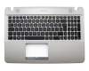 Asus VivoBook Max F541NA Original Tastatur inkl. Topcase DE (deutsch) schwarz/braun