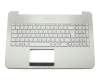 Asus VivoBook Pro N552VX Original Tastatur inkl. Topcase DE (deutsch) silber/silber mit Backlight