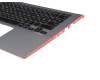 Asus VivoBook S14 S430UA Original Tastatur inkl. Topcase DE (deutsch) schwarz/silber mit Backlight