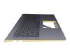 Asus VivoBook S15 S530UA Original Tastatur inkl. Topcase DE (deutsch) schwarz/silber/gelb mit Backlight silber/gelb