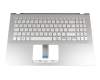 Asus VivoBook S15 S530UF Original Tastatur inkl. Topcase DE (deutsch) silber/silber mit Backlight