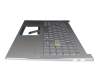 Asus VivoBook S15 S533FA Original Tastatur inkl. Topcase DE (deutsch) silber/silber mit Backlight