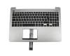 Asus VivoBook S551LB Original Tastatur inkl. Topcase DE (deutsch) schwarz/silber