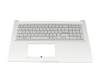 Asus Vivobook 17 P1704VA Original Tastatur inkl. Topcase DE (deutsch) grau/silber