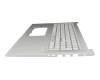 Asus X1704VA Original Tastatur inkl. Topcase DE (deutsch) grau/silber