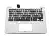 Asus X302LJ Original Tastatur inkl. Topcase DE (deutsch) schwarz/silber