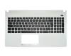 Asus X501A Original Tastatur inkl. Topcase SF (schweiz-französisch) schwarz/weiß