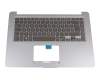 Asus X510UN Original Tastatur inkl. Topcase DE (deutsch) schwarz/anthrazit mit Backlight