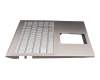 Asus X531FA Original Tastatur inkl. Topcase DE (deutsch) silber/rosé mit Backlight