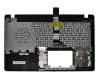Asus X550CA Tastatur inkl. Topcase DE (deutsch) schwarz/schwarz