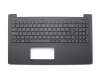 Asus X553MA Original Tastatur inkl. Topcase IT (italienisch) schwarz/schwarz