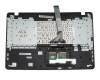 Asus X751LDV Original Tastatur inkl. Topcase DE (deutsch) schwarz/silber