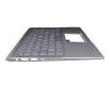 Asus ZenBook 14 UX431DA Original Tastatur inkl. Topcase DE (deutsch) silber/silber mit Backlight