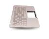 Asus ZenBook Flip UX360UAK Original Tastatur inkl. Topcase DE (deutsch) silber/rosé mit Backlight