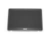 Asus ZenBook Flip UX360UAK Original Touch-Displayeinheit 13,3 Zoll (QHD+ 3200x1800) schwarz / grau (glänzend)