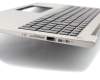 Asus ZenBook U500VZ Original Tastatur inkl. Topcase DE (deutsch) schwarz/silber mit Backlight