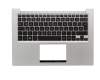 Asus ZenBook UX32LN Original Tastatur inkl. Topcase DE (deutsch) schwarz/silber mit Backlight