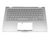 Asus ZenBook UX462DA Original Tastatur inkl. Topcase DE (deutsch) silber/silber mit Backlight