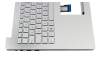 Asus ZenBook UX501JW Original Tastatur inkl. Topcase DE (deutsch) silber/silber mit Backlight