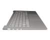 C06-04020 2008261633 Original Lenovo Tastatur inkl. Topcase DE (deutsch) silber/silber mit Backlight
