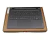C3160728 Original Lenovo Tastatur inkl. Topcase DE (deutsch) grau/grau mit Backlight