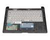 CP660876-02 Original Fujitsu Tastatur inkl. Topcase DE (deutsch) schwarz/grau