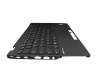 CP827065-XX Original Fujitsu Tastatur inkl. Topcase US (englisch) schwarz/schwarz mit Backlight