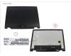 Fujitsu CP842136-XX LCD FRONT COVER W/ TOUCH PANEL 300CD