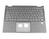 DC330026L00 Original Lenovo Tastatur DE (deutsch) grau mit Backlight