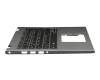 DMH2R Original Dell Tastatur inkl. Topcase DE (deutsch) schwarz/silber mit Backlight
