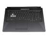 DQ60PLBLB35 Original Asus Tastatur inkl. Topcase DE (deutsch) schwarz/transparent/schwarz mit Backlight