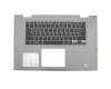 Dell Latitude 13 (3390) Original Tastatur inkl. Topcase DE (deutsch) schwarz/grau mit Backlight für Fingerprint-Sensor