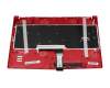 E2P-6P6C223-TA2 Original MSI Tastatur inkl. Topcase DE (deutsch) schwarz/schwarz/rot mit Backlight