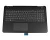 EAG3500216N Original HP Tastatur inkl. Topcase DE (deutsch) schwarz/schwarz