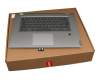 ET2G9000200 Original Lenovo Tastatur inkl. Topcase DE (deutsch) grau/silber mit Backlight