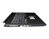 ET3JK000120QSD1 Original Acer Tastatur inkl. Topcase DE (deutsch) schwarz/schwarz mit Backlight