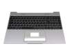 Emdoor NS15ADR Original Tastatur inkl. Topcase DE (deutsch) schwarz/grau mit Backlight