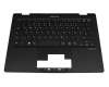 Emdoor YS11G Original Tastatur inkl. Topcase DE (deutsch) schwarz/schwarz