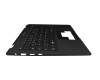 Emdoor YS11G Original Tastatur inkl. Topcase DE (deutsch) schwarz/schwarz